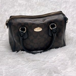 COACH Shoulder Bag w/ Crossbody Strap